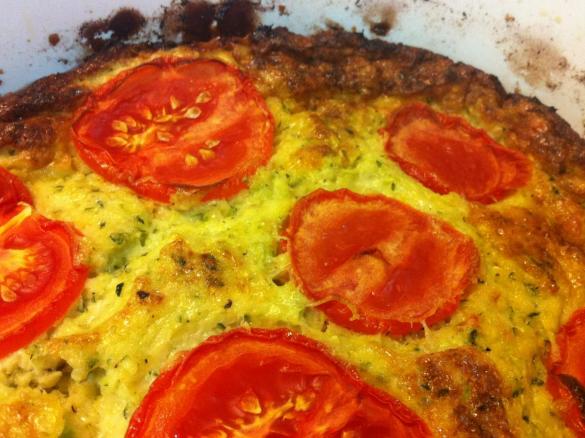 Quick Zucchini Quiche