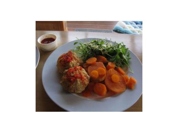 Mango Chicken  Burgers