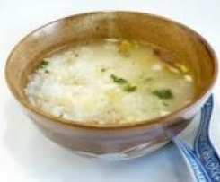 Thai Rice Soup with Chicken (Khao Tom Gai)