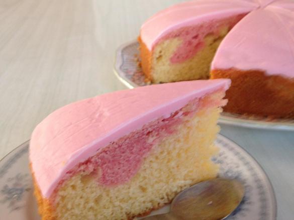 Peach Blossom Cake