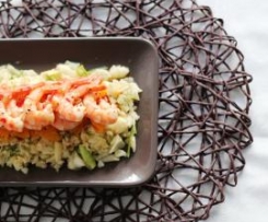 Prawn orange and fennel salad