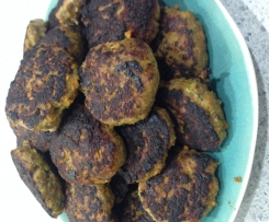 Paleo sweet potato, spinach & bacon turkey patties/burgers