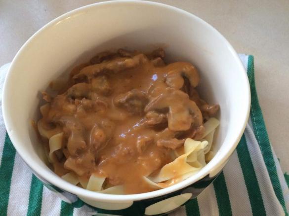 Beef Stroganoff
