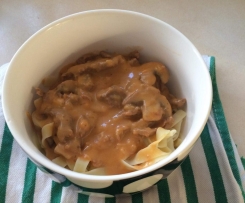 Beef Stroganoff