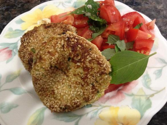 Sesame Chicken Patties