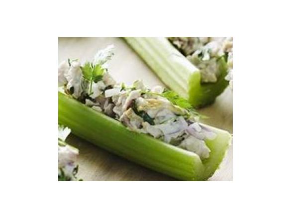 Celery & Chicken Boats