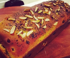 Fig, Hazelnut and Apricot Fruit Loaf