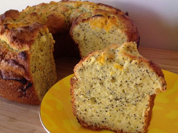 Gluten Free Orange & Poppyseed Cake