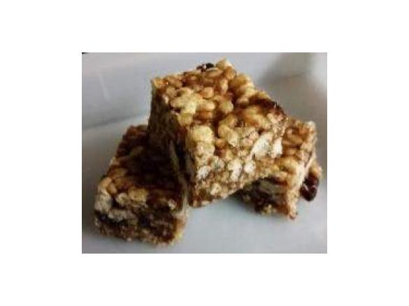 Rice Bubble Slice - Refined Sugar Free