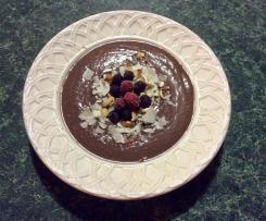 Triple-Choc Blueberry and Zucchini Smoothie Bowl