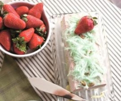 Pistachio and Strawberry Terrine