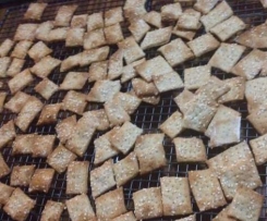 Almost fail proof crackers (Dairy, egg, nut free)