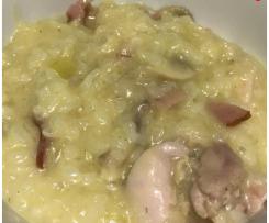 Chicken, Bacon and Mushroom Risotto