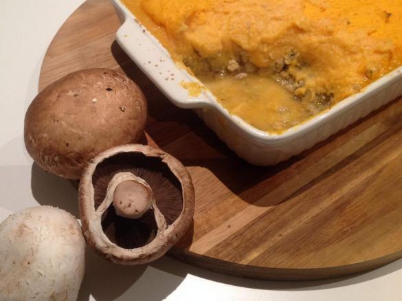 Chicken & mushroom shepherd's pie