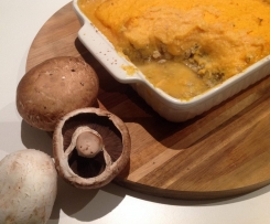Chicken & mushroom shepherd's pie