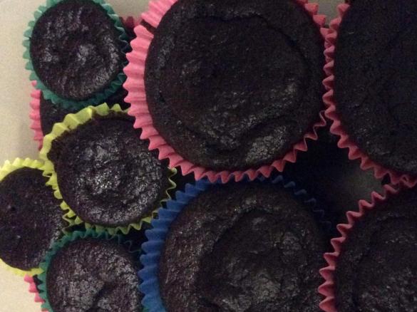 Delicious bean hazel nut chocolate muffins