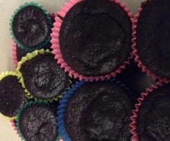 Delicious bean hazel nut chocolate muffins