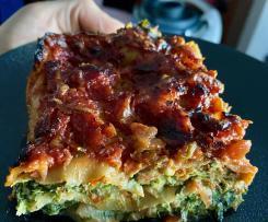Ricotta & spinach lasagna