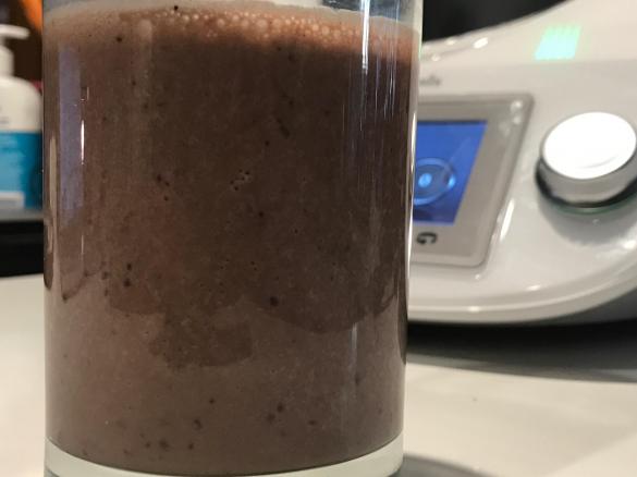 Choc, Berrie, banana smoothie