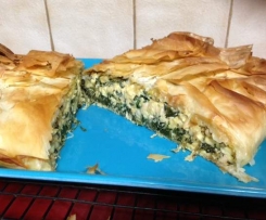 Jamie Oliver's Spinach and Feta Filo Pie