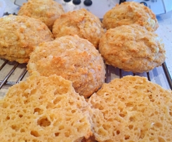 Mini Gluten Free, Yeast Free Cheesey Rolls
