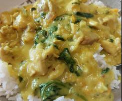 Tori's honey mustard chicken and veg