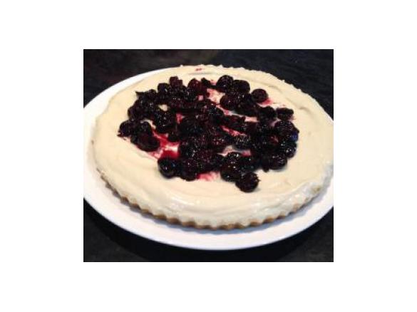Lower Fat Fruit Cheesecake !! (no cook)