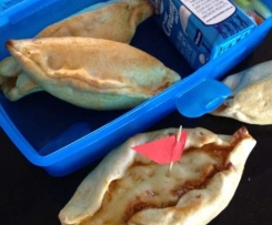 Chicken Boats for lunch boxes