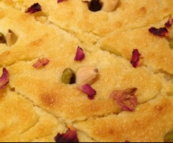 Bambousa with Pistachios and Almonds