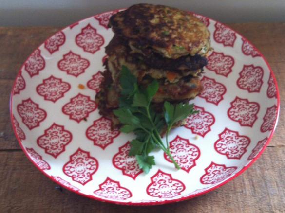 Zuchinni and Carrot Fritters, Paleo/Gaps