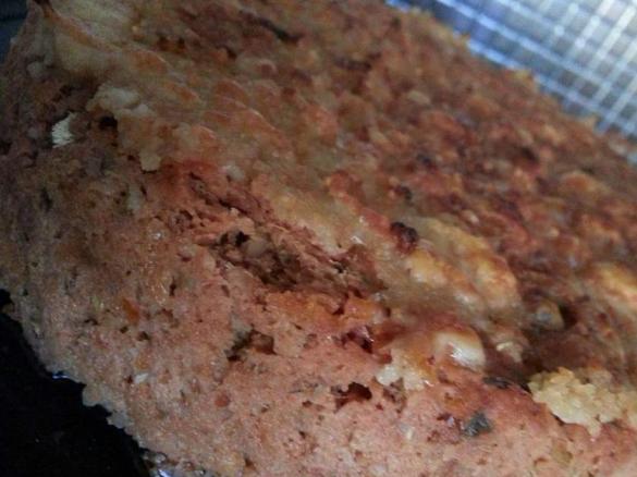 Couscous Crusted Italian Meatloaf (eggfree)