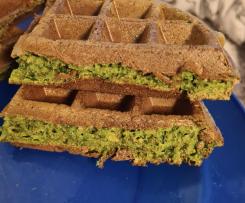 Spinach Waffles