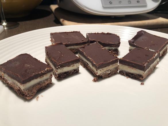 Chocolate Peppermint Slice (old fashioned)