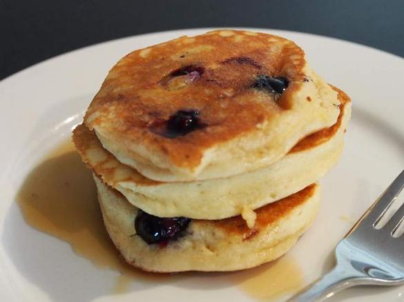 Fluffy Coconut Pancakes - gluten free, grain free, dairy free