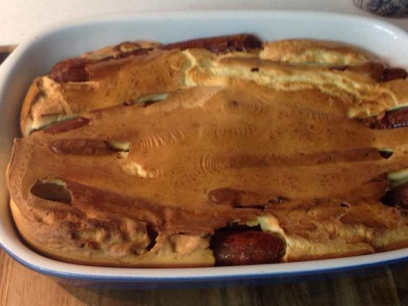 Vegetarian Toad In The Hole Variation