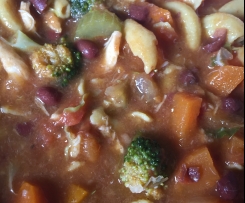 Mexican Bean Vegetable Soup