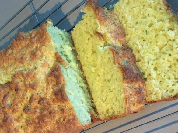 Buttermilk, Cheddar and Chive Bread
