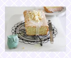 Lime, coconut, macadamia and almond cake with a lime glaze.