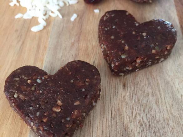 Heart Shaped Bliss Balls - Nut Free
