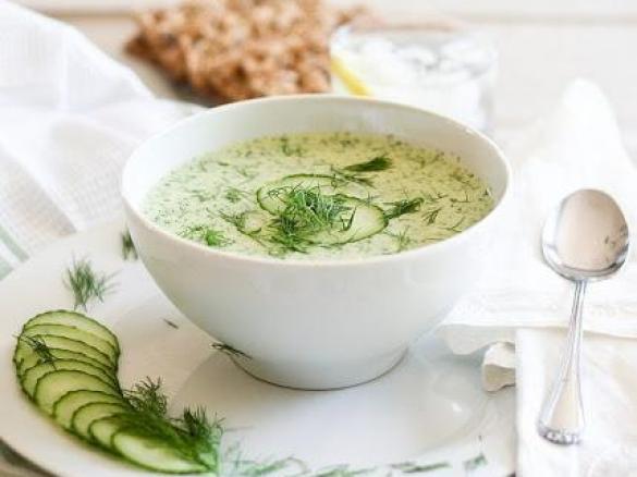 WW 2SP Chilled Cucumber Soup