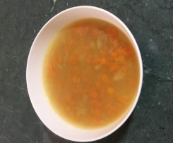 Brodo- chicken broth with noodles