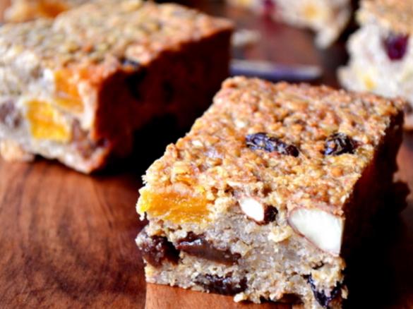 Healthy Banana Flapjacks