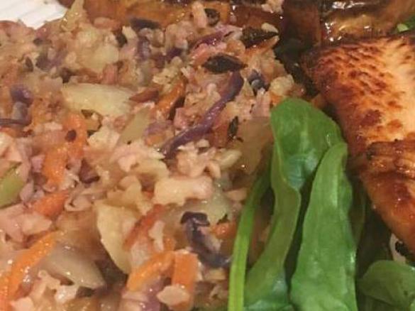 AIP Bacon Coleslaw Stir Fry Autoimmune Protocol