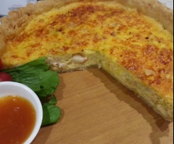 Bacon and Leek Quiche