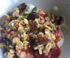 Nutty Cranberry Granola