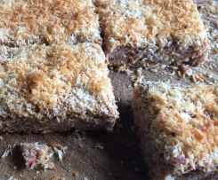 Lemon Coconut breakfast bars (Gluten,dairy, refined sugar and egg free)