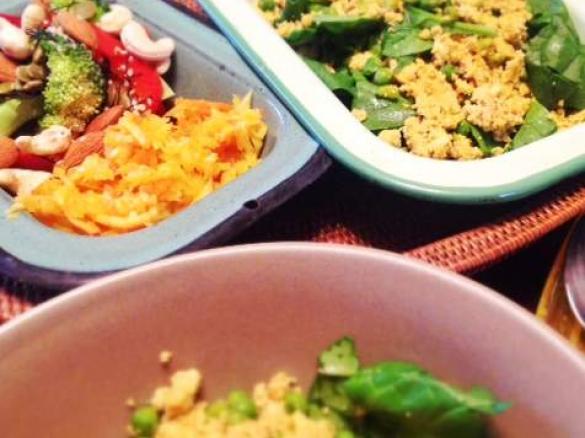 Curried Tofu Scramble