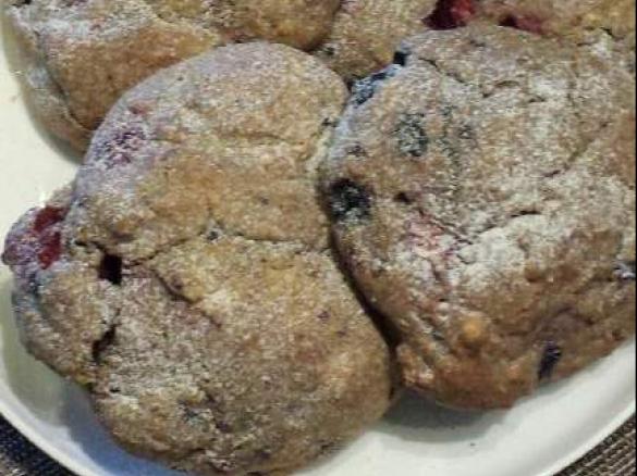 Wholefood Mixed Berry Scones