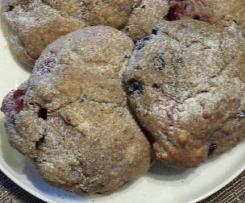 Wholefood Mixed Berry Scones