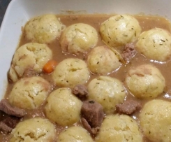 Lamb Stew with Rosemary Dumplings